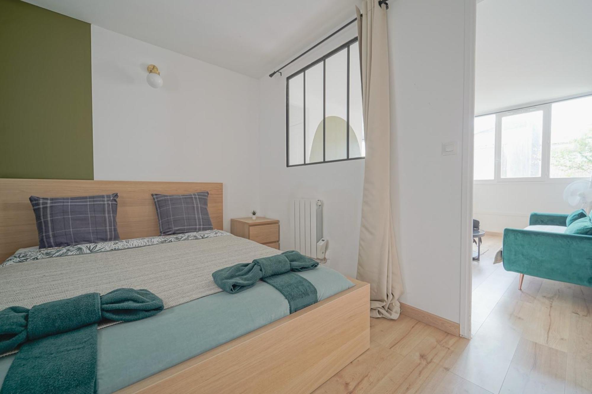 圣旺Complete 1Br With Balcony Only 5 Min. On Foot To Metro By Doorman公寓 外观 照片